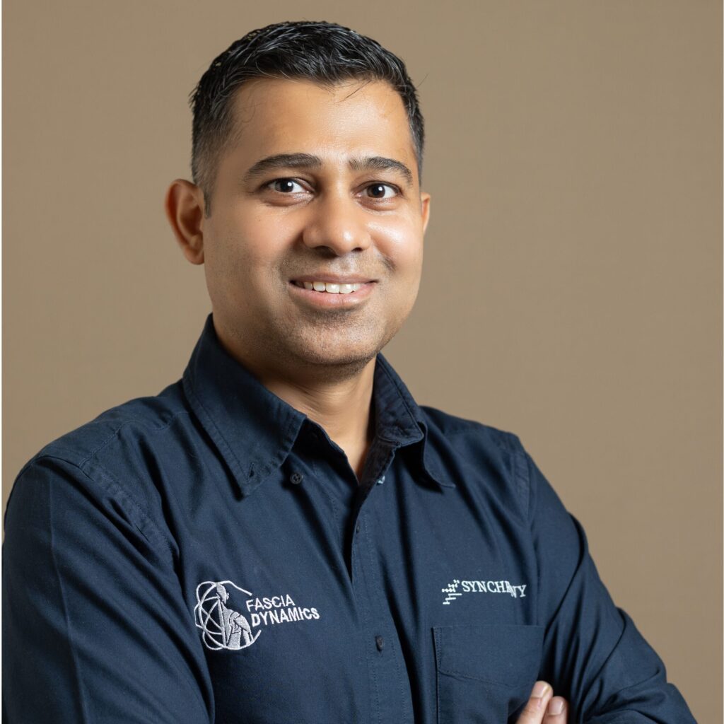 Dr Sandeep Biswas Synchrony Health physiotherapist portrait